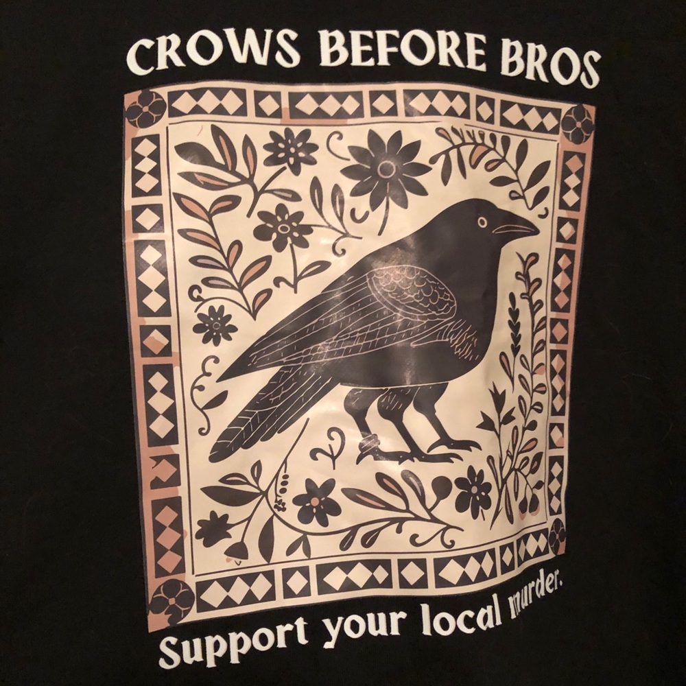 Crows before bros long sleeve
